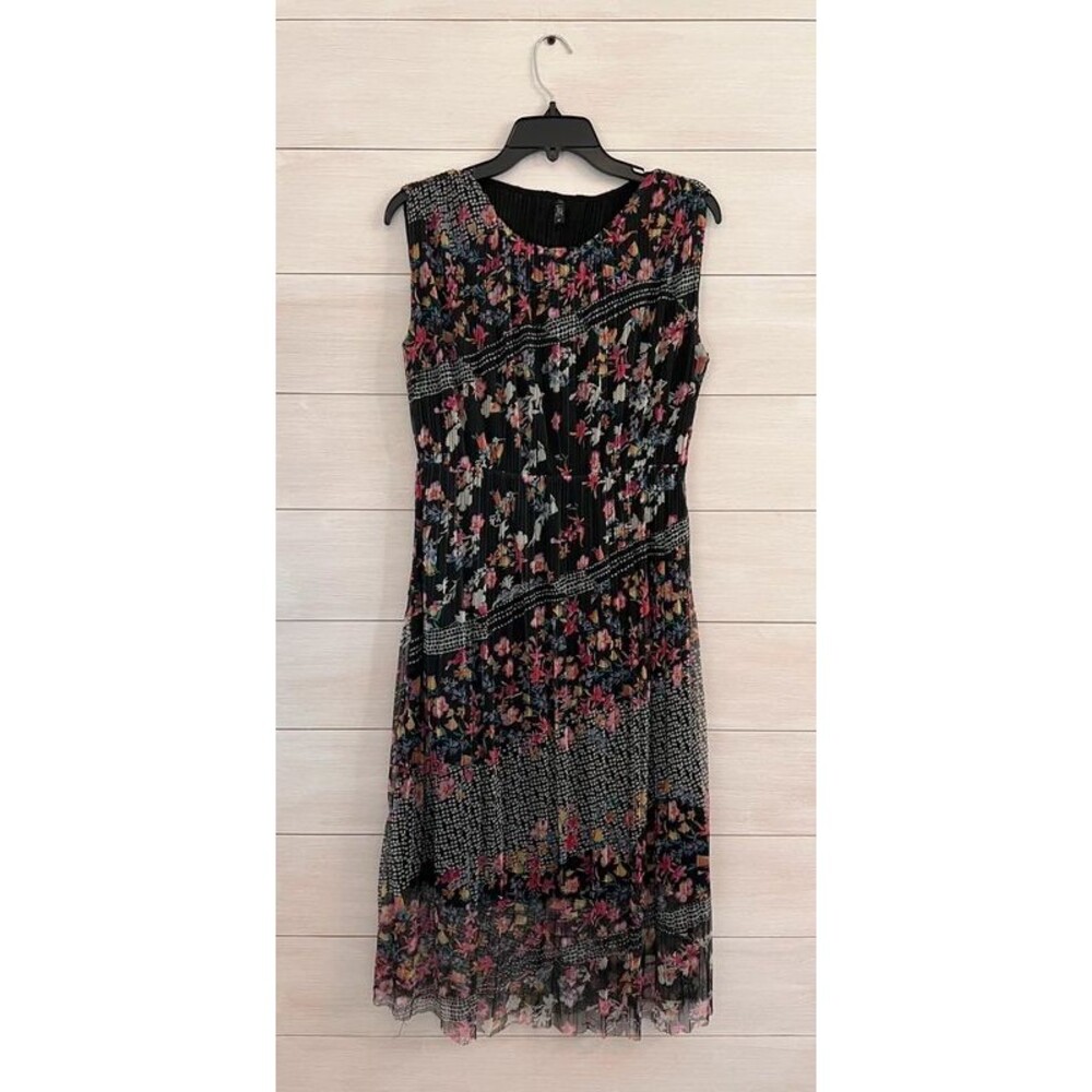 Lapis Floral Midi Dress